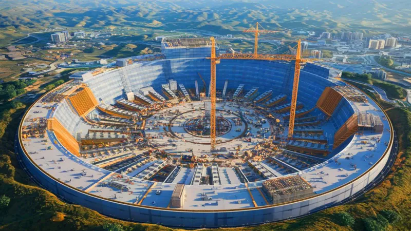 China Underground Military Hub Construction